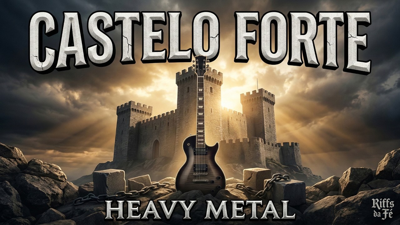 CASTELO FORTE | Versão HEAVY METAL Inabalável ⚔️ | Fortaleza Divina em Riffs Pesados