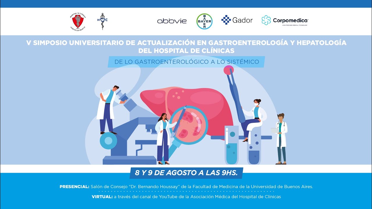 V Simposio Universitario de Actualización en Gastroenterología y Hepatología - Dia 2