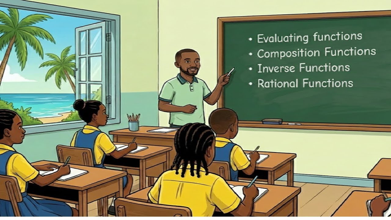 Understanding Functions (Comprehensive Exam Questions) – CXC CSEC, GCSE,