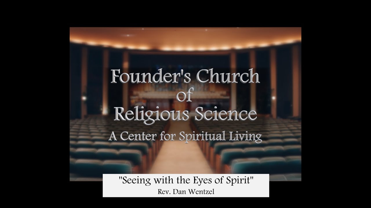 1/25/2026 “To See with the Eyes of Spirit
