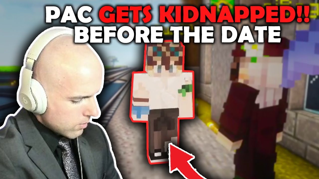 Pac Gets KIDNAPPED Just Before FitMC And Pac Were About To Go on Their Date By Tubbo on QSMP