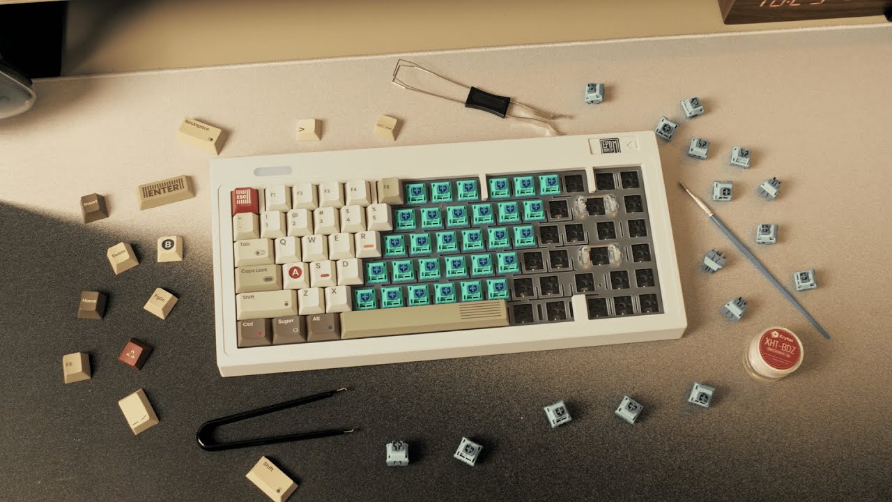 Cara Rakit Custom Mechanical Keyboard di Tahun 2025. (Ft. Epomaker EK75)