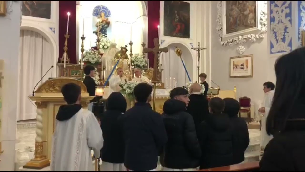 Mussomeli Processione Quarantore da Cristo Re verso la chiesa dei Monti   18 gennaio 2026