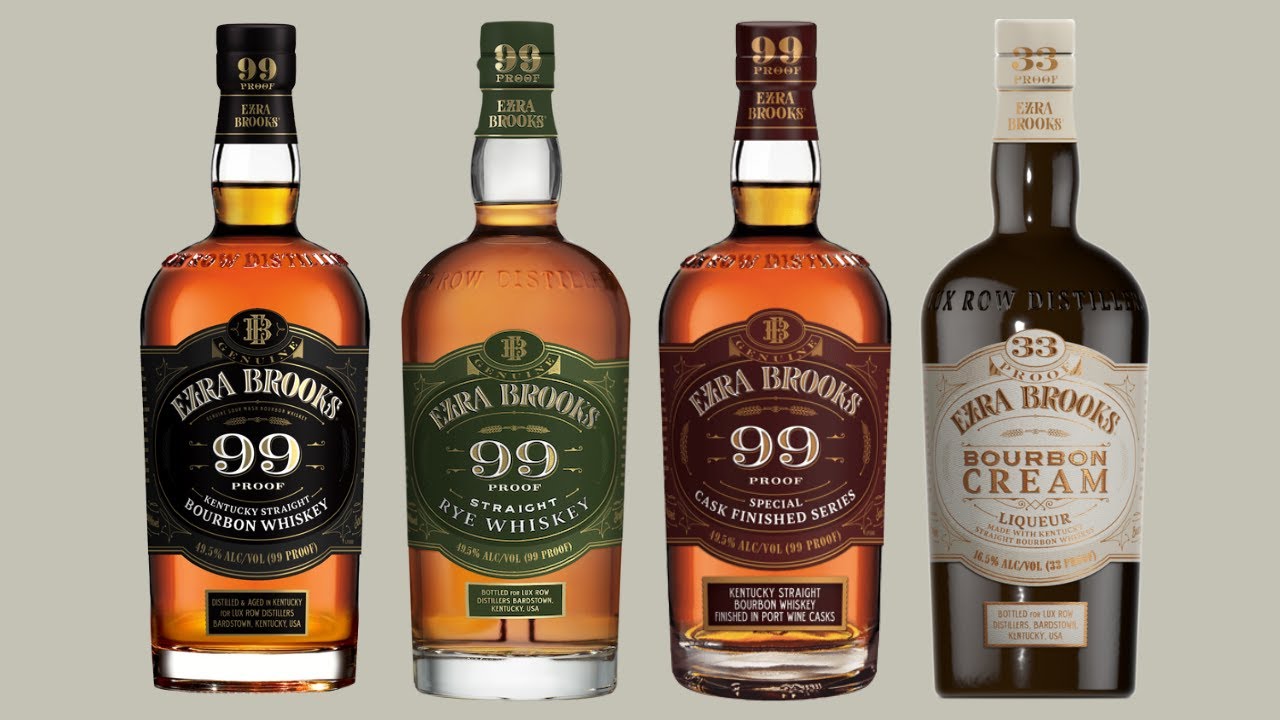 Tasting Ezra Brooks 99 - Is It Worth the Money? (Bourbon, Rye, Port Cask-Finished, Bourbon Cream)