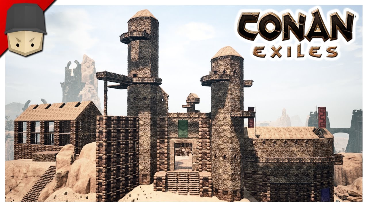 CONAN EXILES - CASTLE GATE & TOWERS