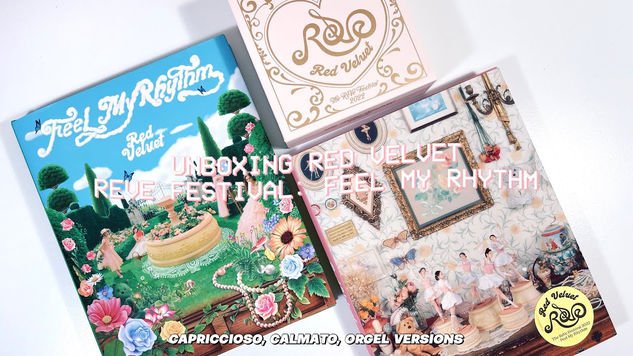 unboxing red velvet 
