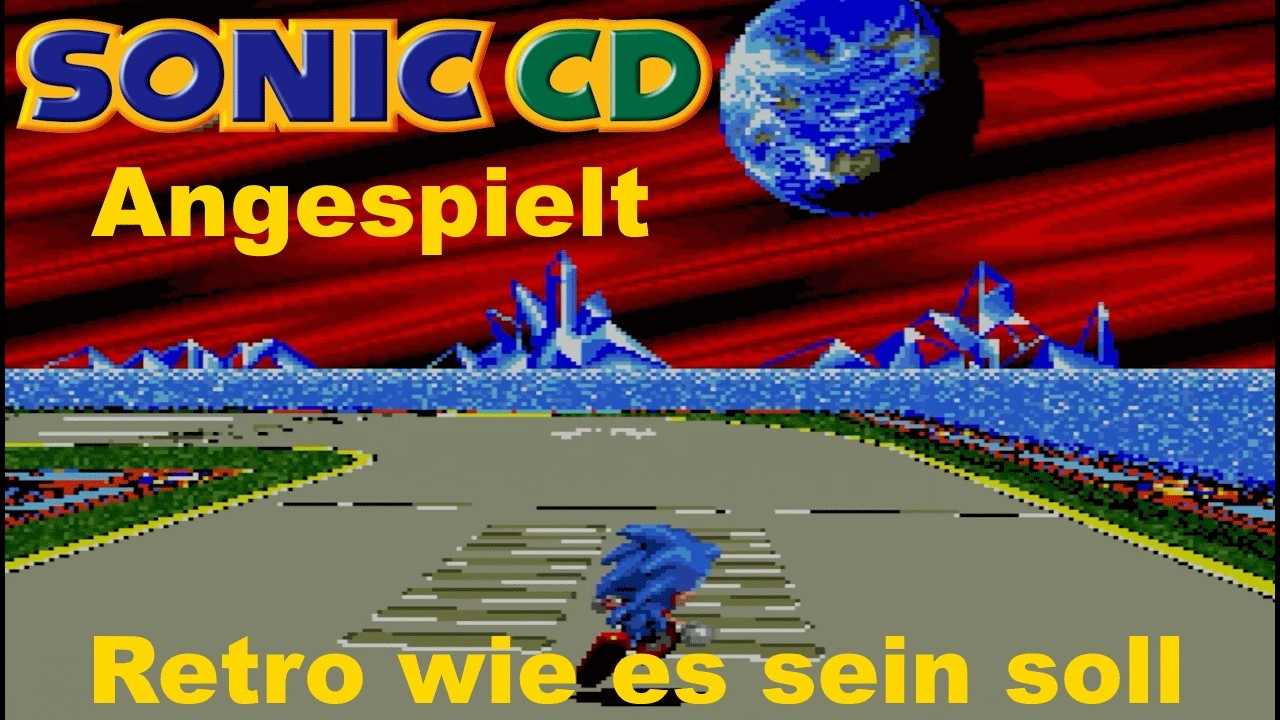 Diese Musik ist einfach stark - Sonic CD Mega CD/Sega CD - #angespielt #segacd #sega