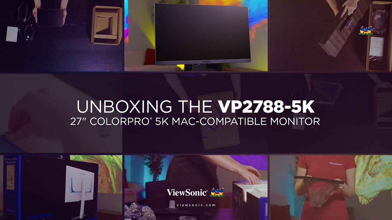 Unboxing the VP2788-5K 27” ColorPro 5K Mac-Compatible Monitor