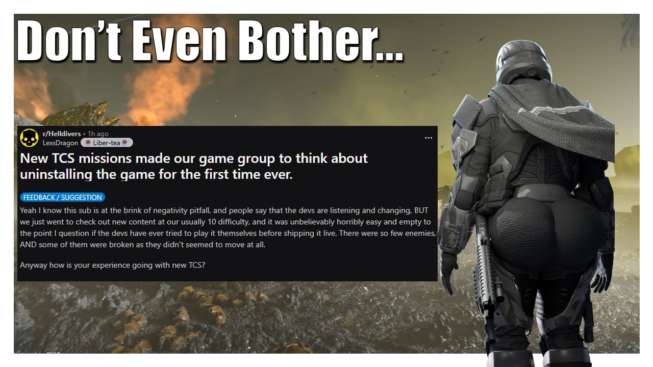 Do Not Even BOTHER with Helldivers 2 'New' Mission...