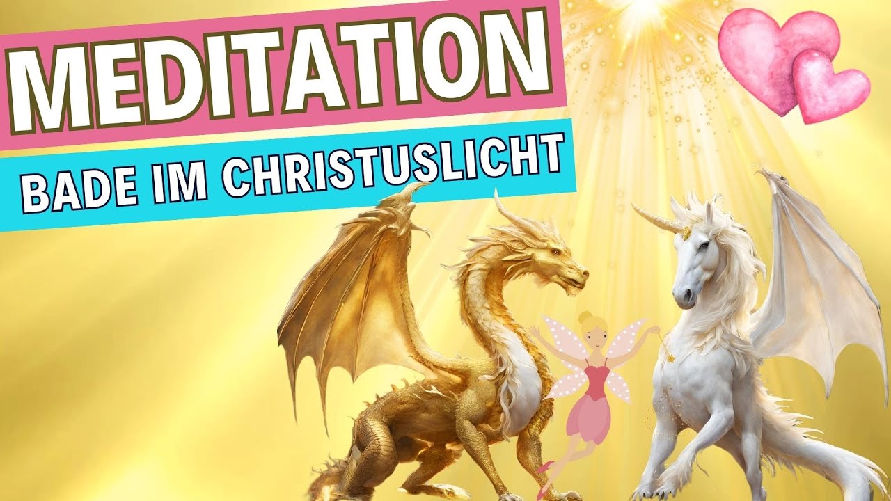 Wei&szlig;goldene Drachen von der Lyra 💖 Drachenmeditation #Christuslicht & Aktivierung Kausalchakra 💖#311