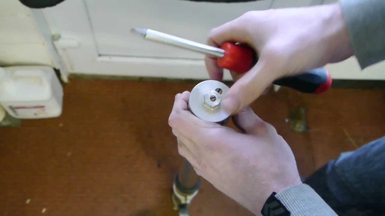 DRZ 400E - Fork oil change