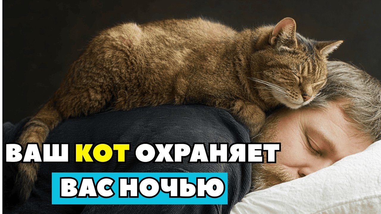 99% хозяев не знают, почему их кот спит рядом — а правда шокирует