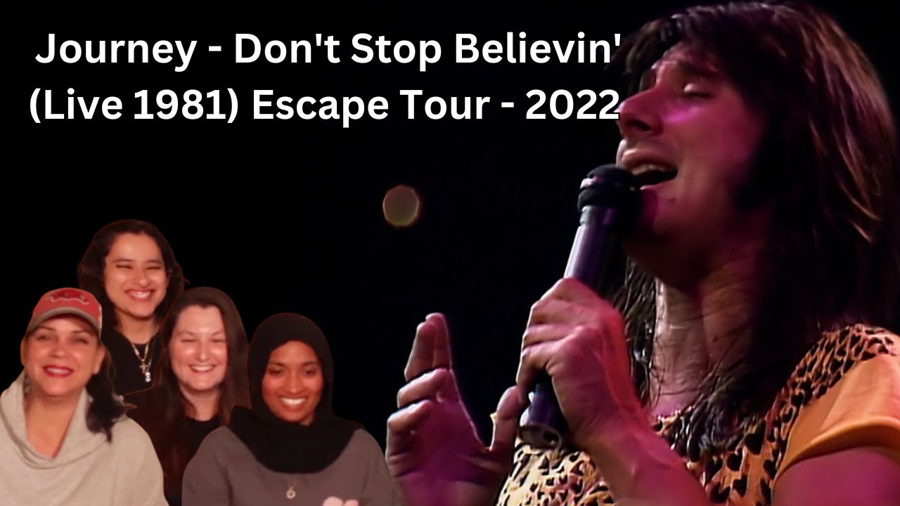Journey - Don't Stop Believin' (Live 1981: Escape Tour - 2022 HD Remaster) | Reaction!