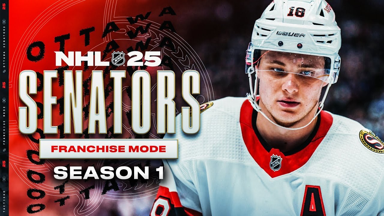 NHL 25: РЕЖИМ ФРАНШИЗЫ ОТТАВА СЕНАТОРС — СЕЗОН 1