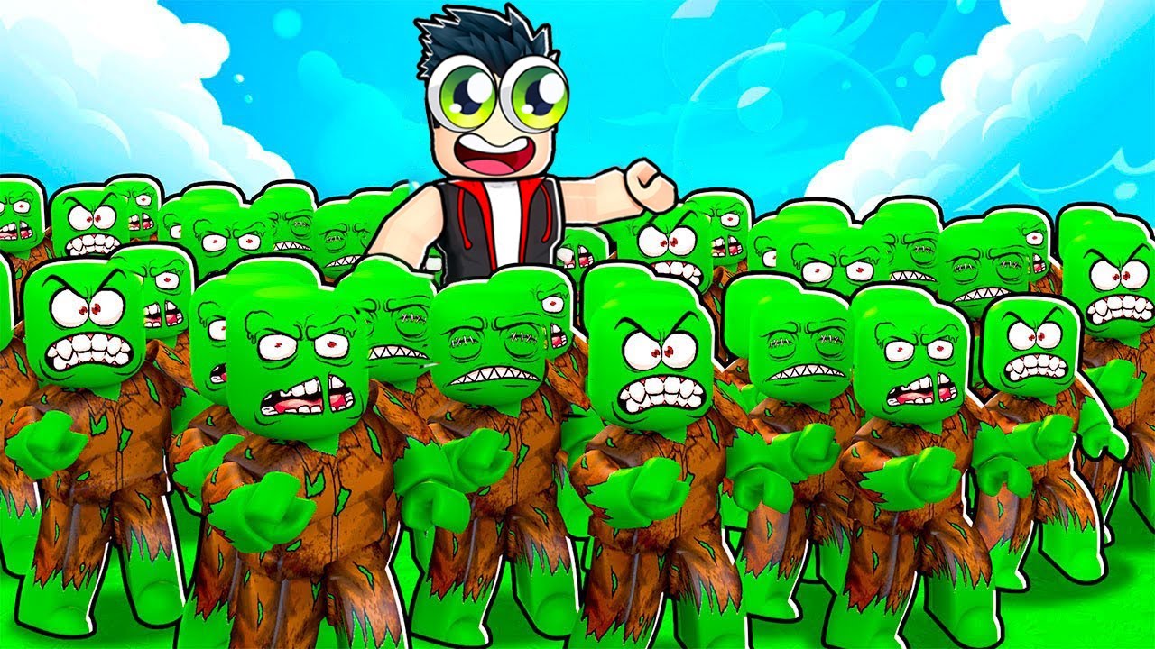 JE CRÉE MON ARMÉE DE ZOMBIE ROBLOX ! (Zombie Wars Tycoon)