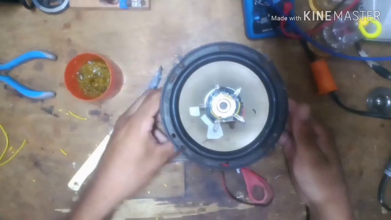 Como colocar leds de alto brilho em auto falante.