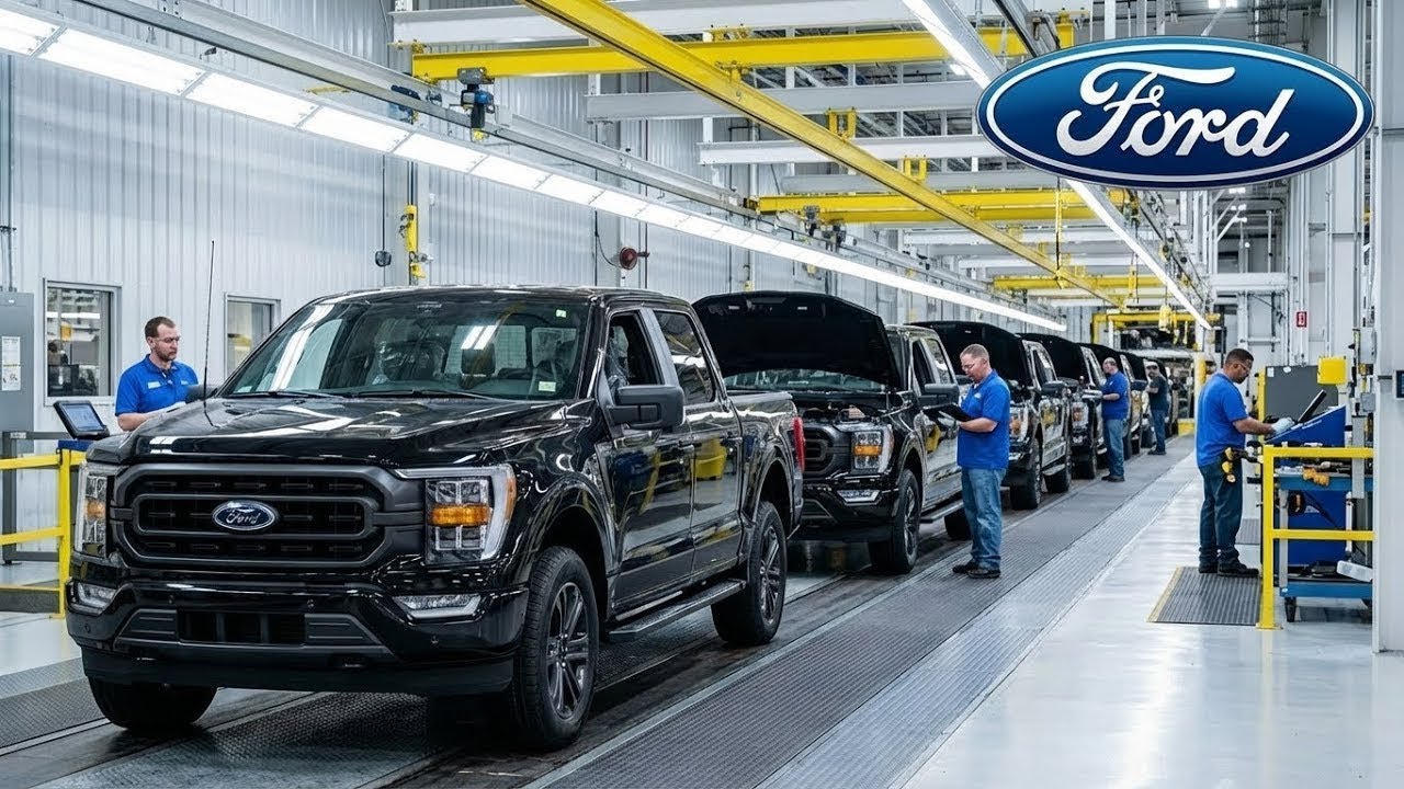 Inside Ford's Modern Truck Factory: The F‑150 Manufacturing Process