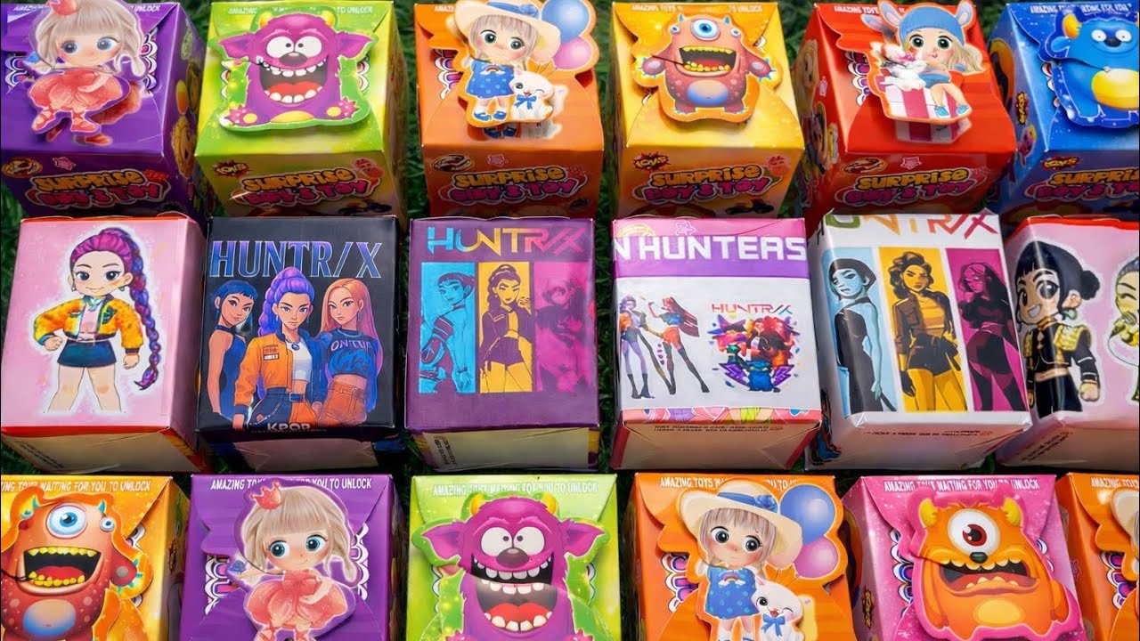 WHAT’S INSIDE THESE K-POP DEMON HUNTER MINI BOXES?! 😱🎁