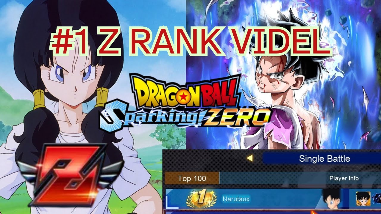 How I Became the #1 and Only Z Rank Videl on PC - DRAGON BALL: Sparking! Zero