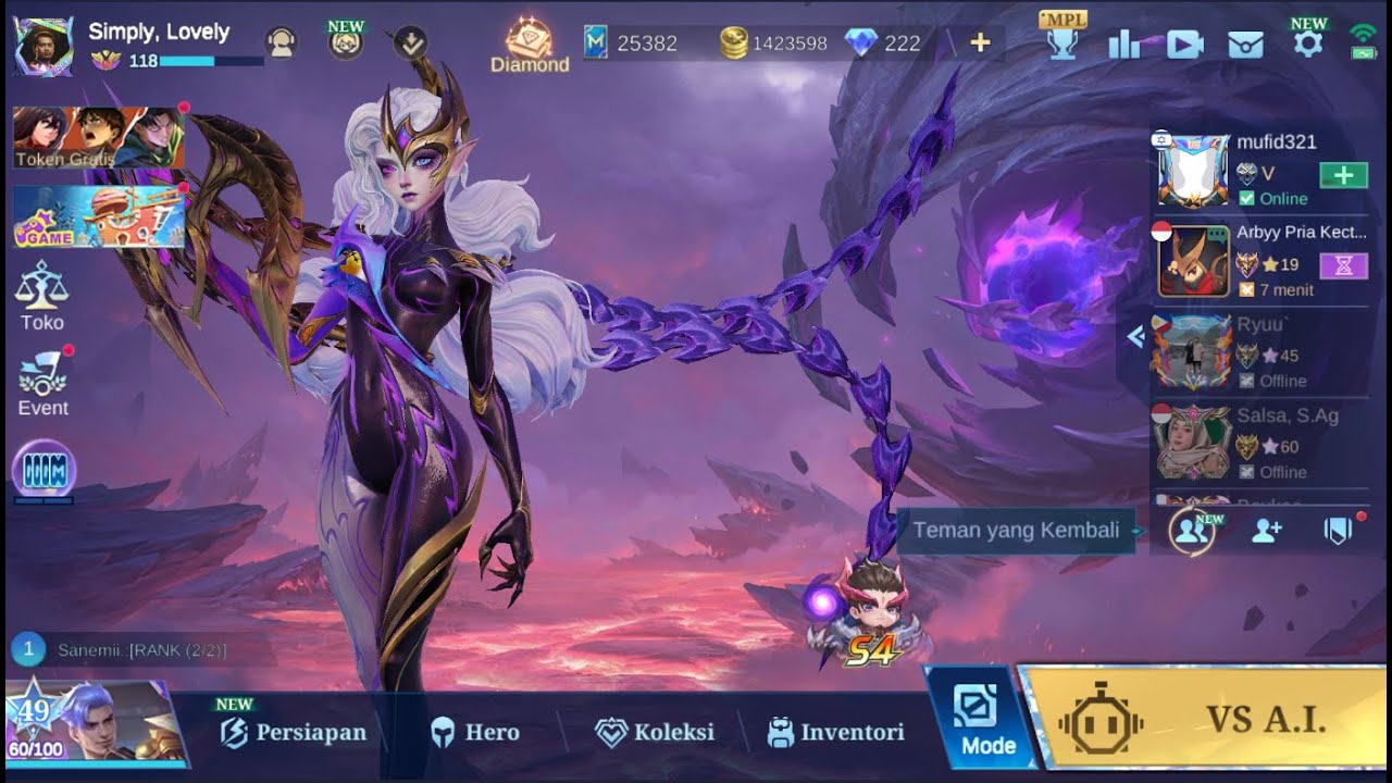 Tournament ESPORT MLBB HUT METROBARA KE 30 MTSN 2 BANJARNEGARA