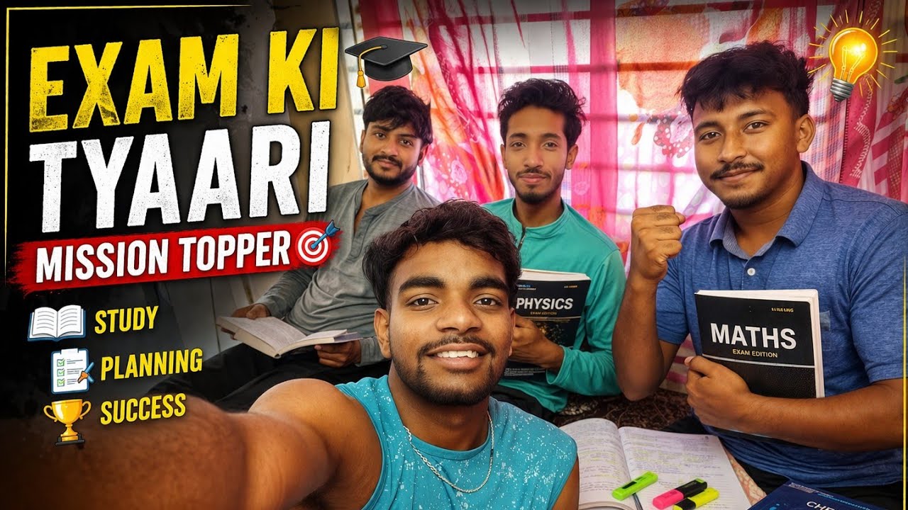 𝙀𝙓𝘼𝙈 𝙠𝙞 तयारी 😱 #exam #hostelvlog #vlog #newyoutuber #examkityari #collegevlog  @reallifewithravi
