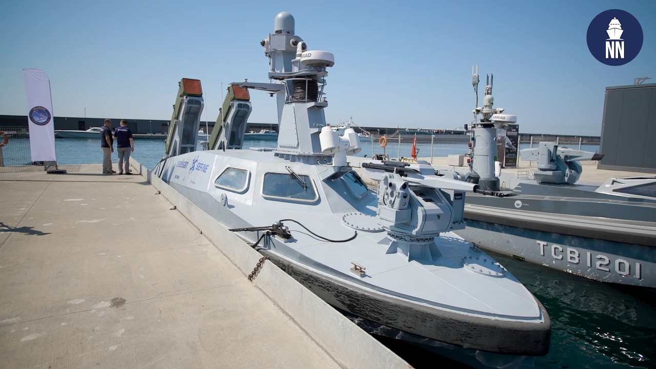 Turkish Unmanned Surface Vessels (USV) at IDEF 2025