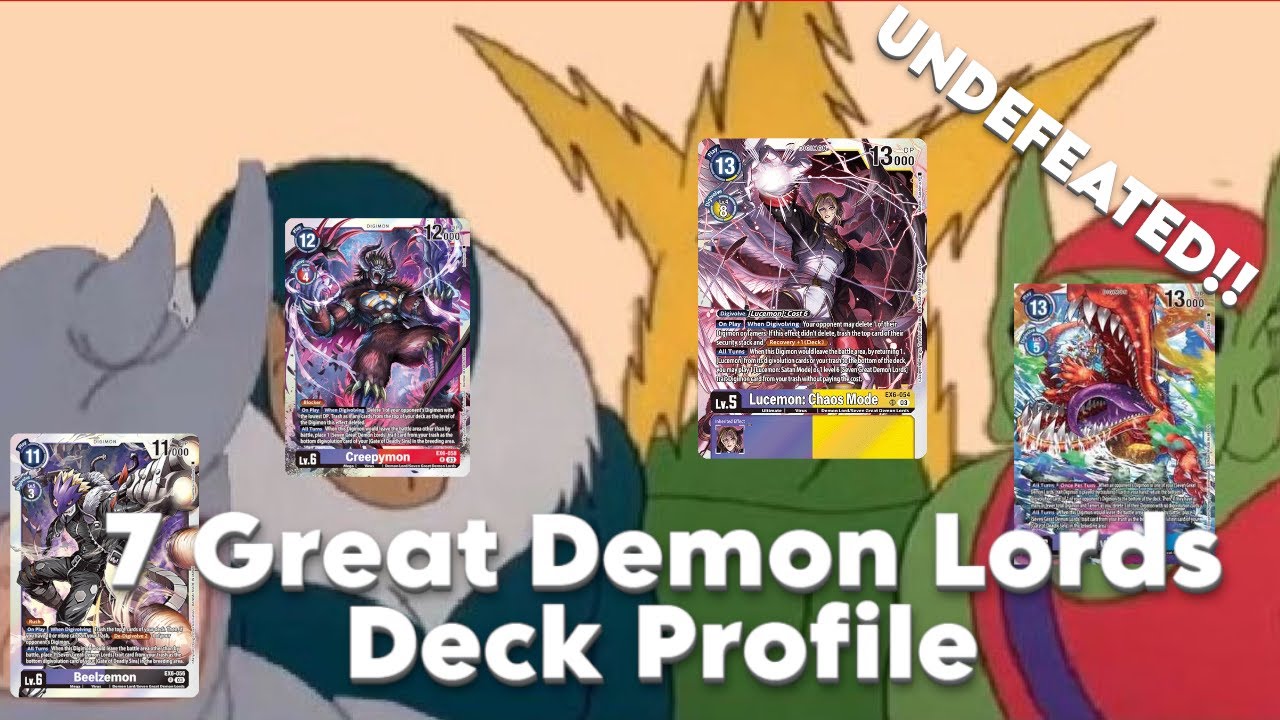 Seven Great Demon Lords Digimon Deck Profile