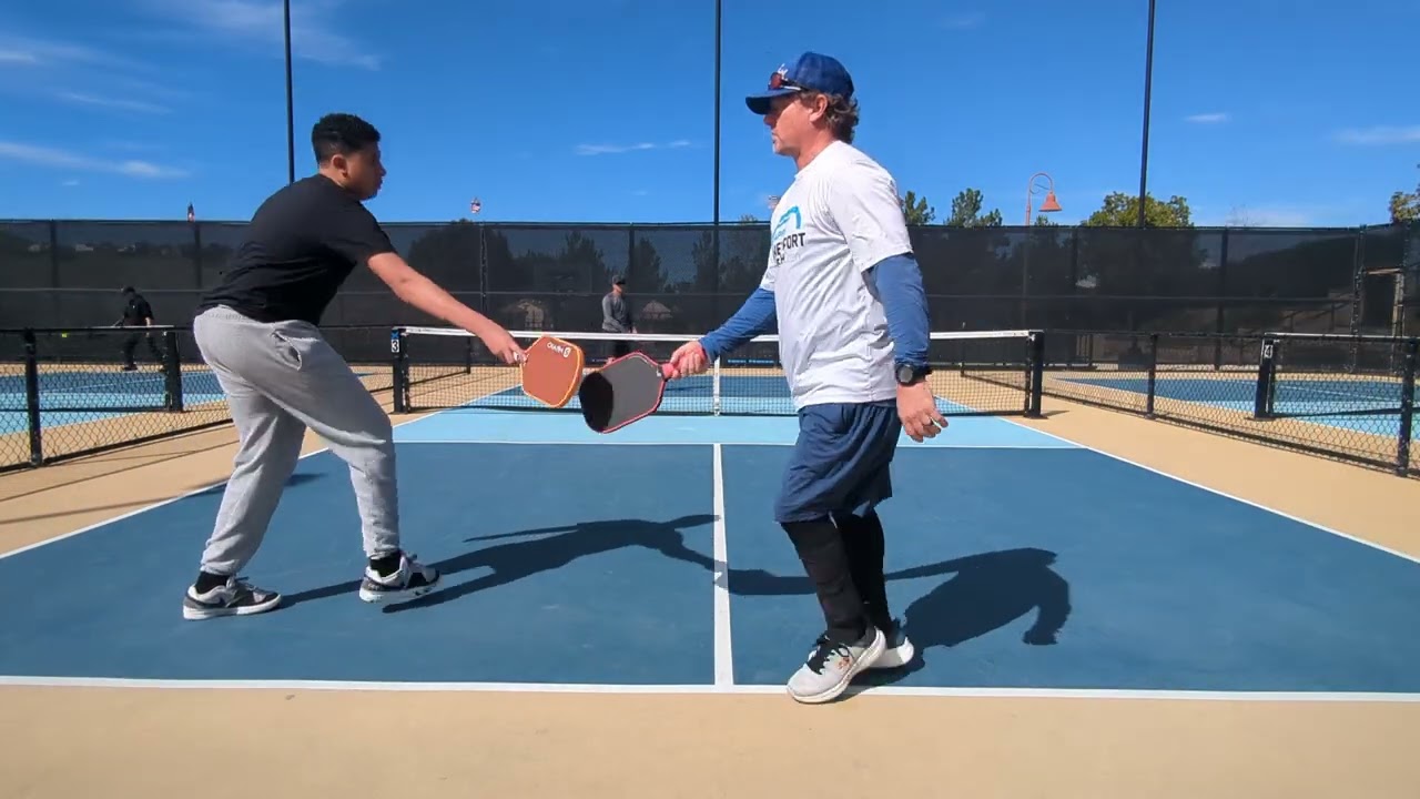 Eric, Lynette vs Brent, Isaiah 2.21.26 #pickleball Set 2 at Vellano Park, Chino Hills, CA