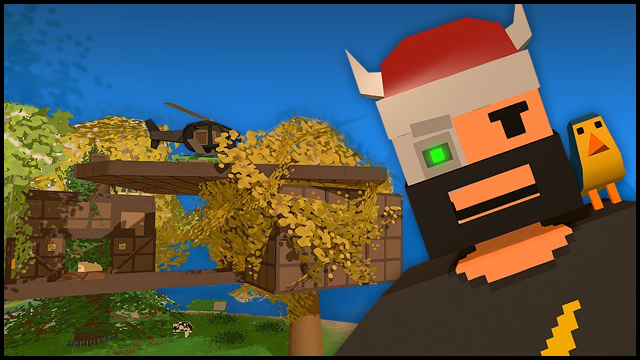 Unturned Building - EPIC TREE HOUSE BASE!