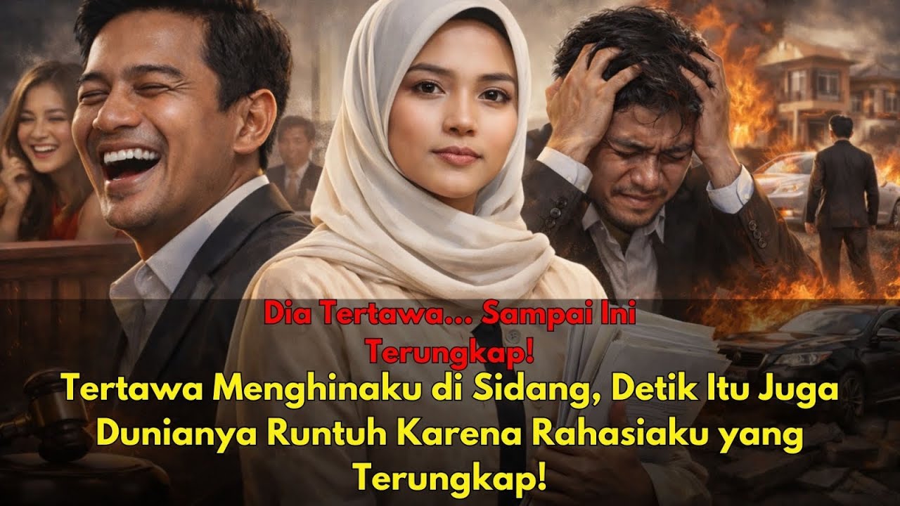 TERTAWA MENGHINAKU DI SIDANG, DETIK ITU JUGA DUNIANYA RUNTUH KARENA RAHASIAKU YANG TERUNGKAP!!!