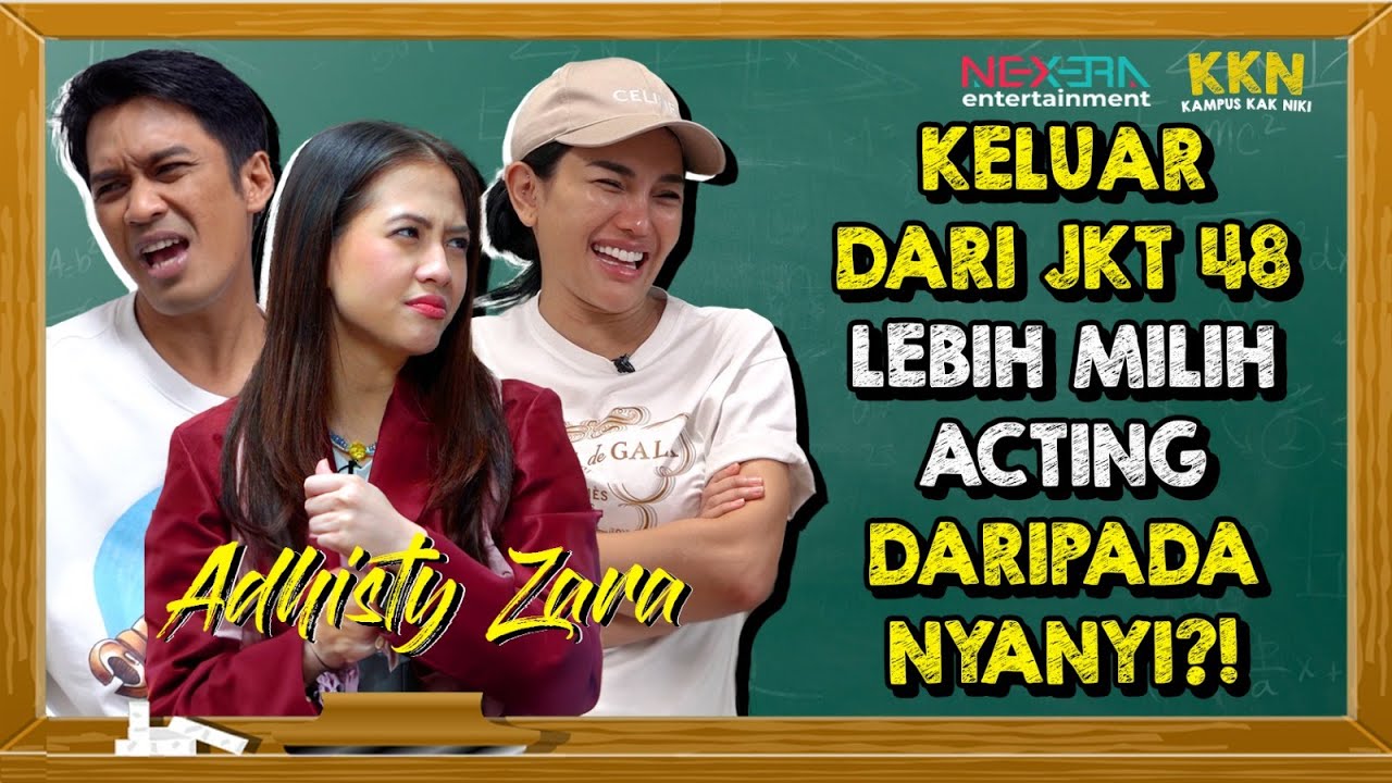 ZARA ADHISTY: GAK DIUNDANG KE NIKAHAN SANJU JKT 48?! ADA MASALAH APA?! | KKN