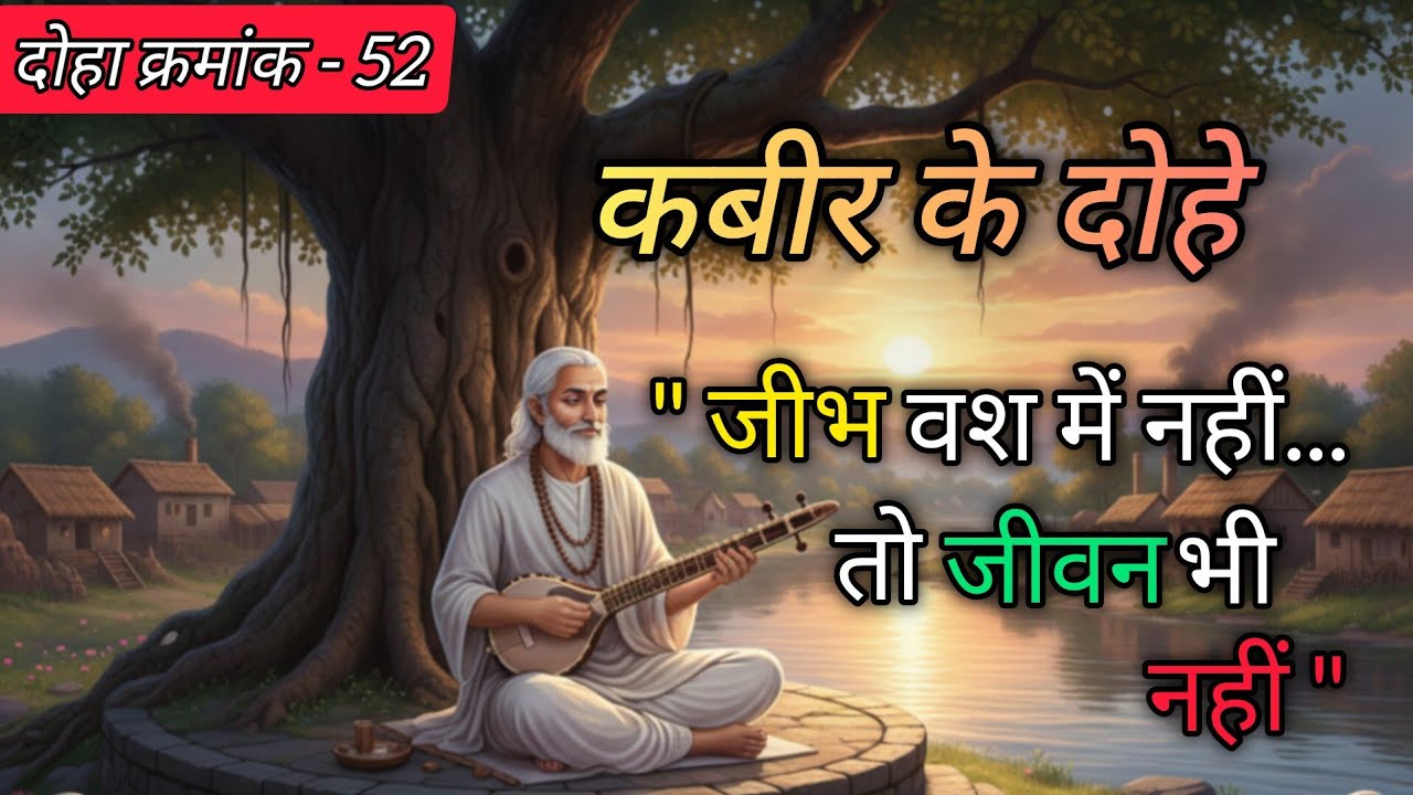 😶‍🌫️ जीभ ने कितने रिश्ते तोड़ दिए? | Sant Kabir का ये दोहा ज़िंदगी बदल देगा 🔥| Kabir Ke Dohe ❤️