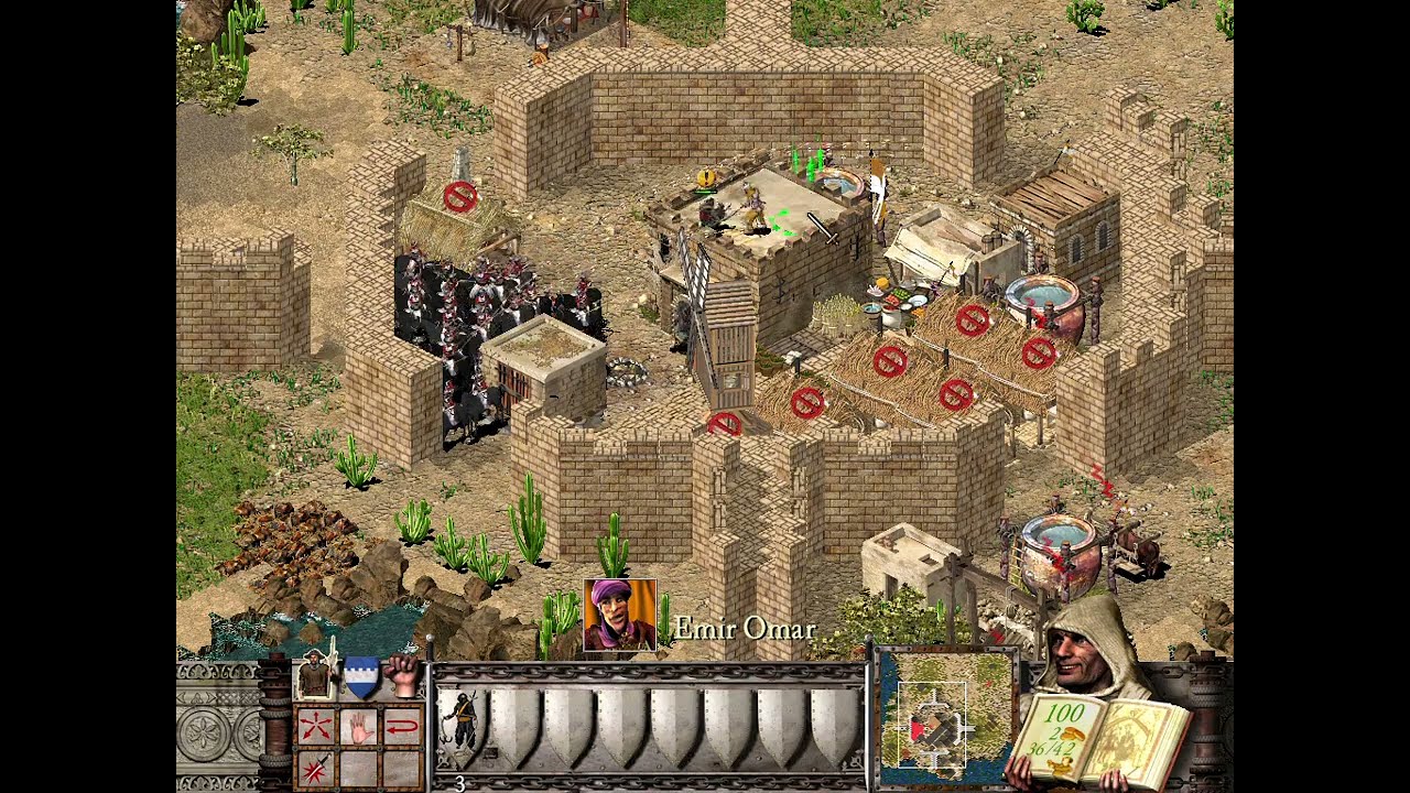 Easy win vs Emir Omar - Stronghold Crusader HD