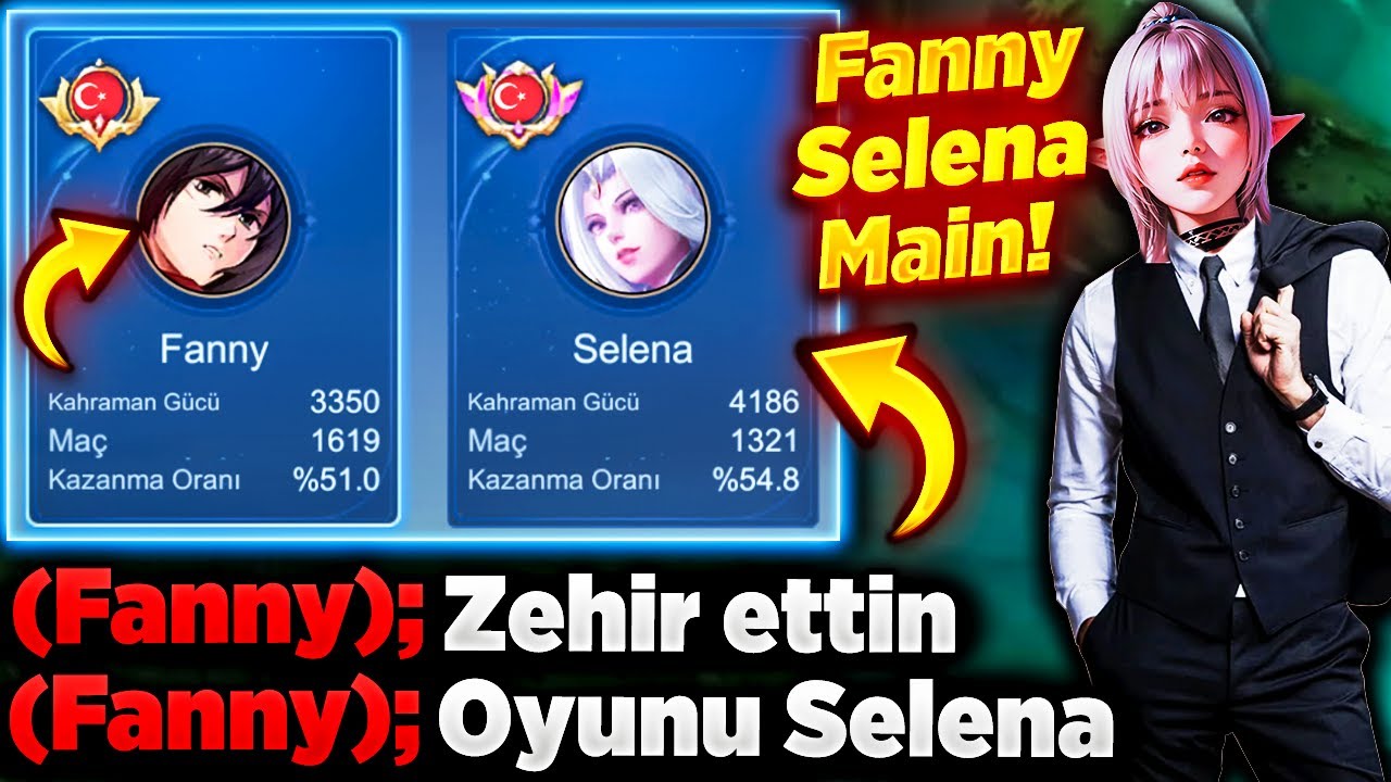 1K FANNY 1K SELENA MAİN ADAMI DELİRTTİM ZEHİR ETTİN DEDİ!