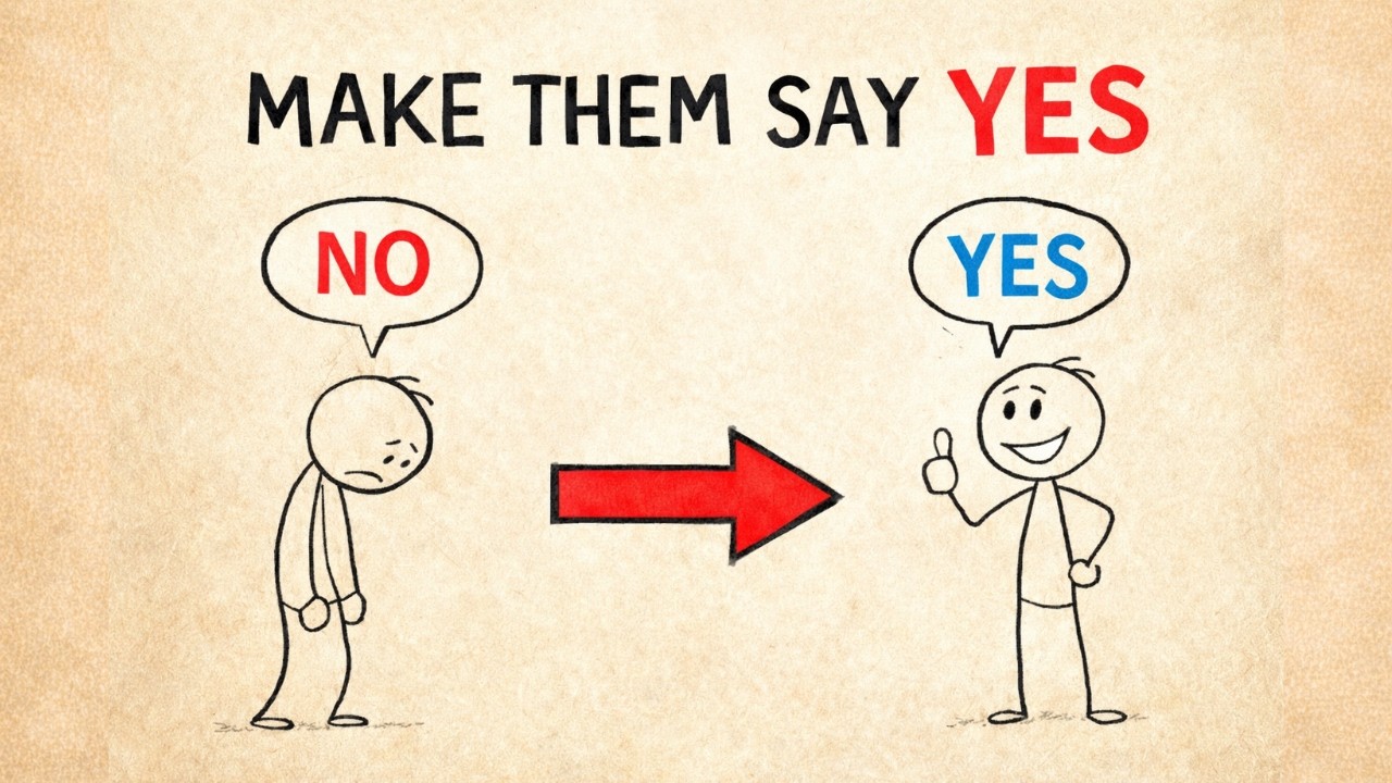 How To Make People Say YES (Without Begging or Selling)