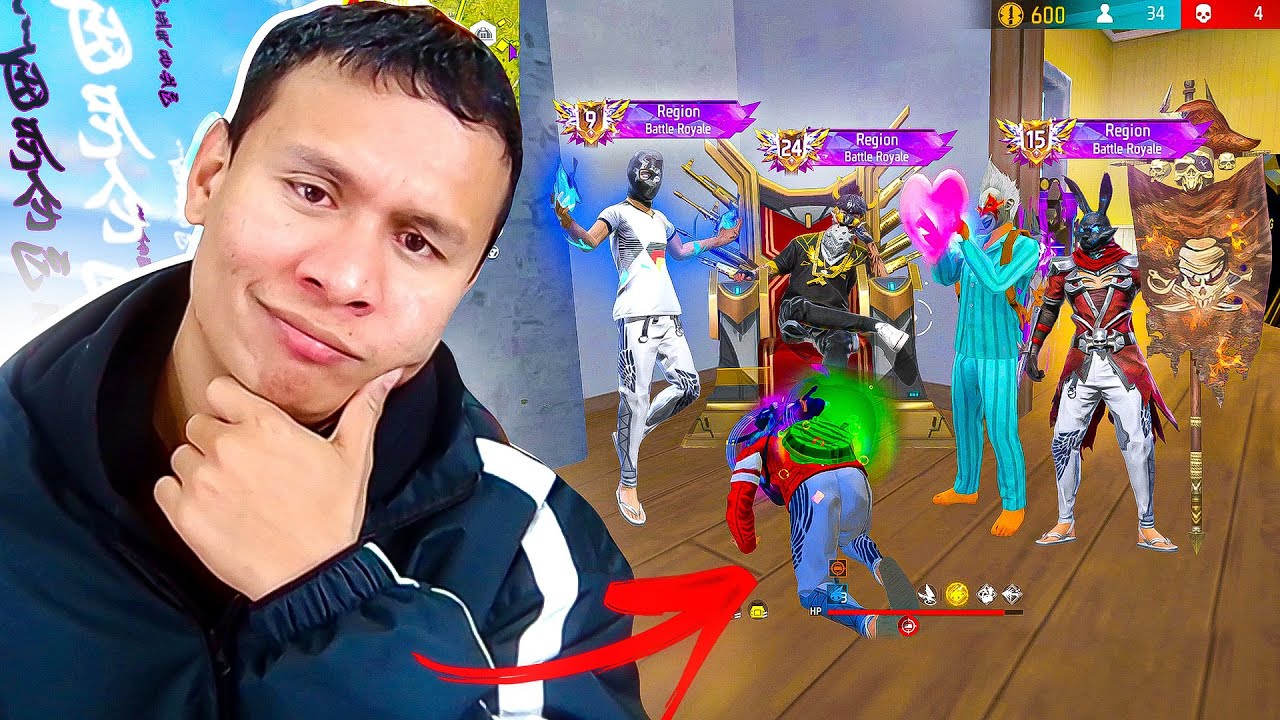 Girls Pro Grandmaster Region Top Players Trolling me 👿 Wait for the End - Tonde Gamer