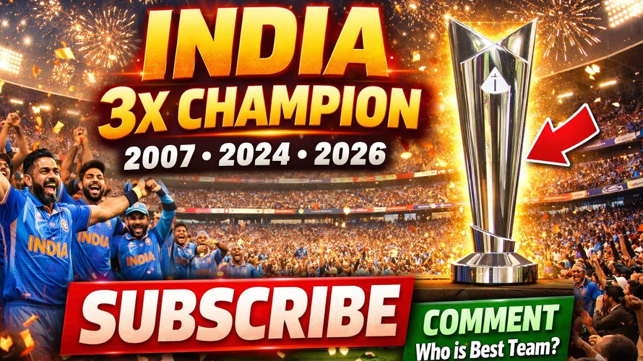 Can you guess the 2026 Winner? 🤔 T20 World Cup History #t20worldcup #cricket #ipl2026 #cricketlover