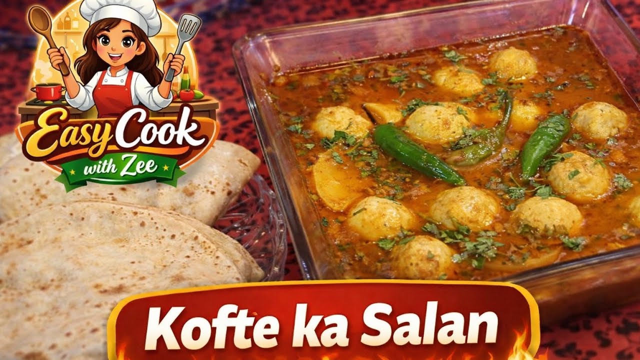 Chicken Kofta Salan Recipe | Easy Homemade Pakistani Koftay Ka Salan