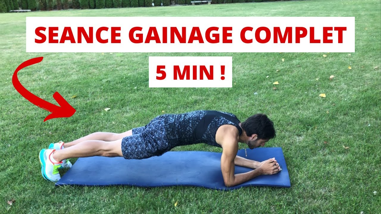 SÉANCE DE GAINAGE COMPLÈTE EN 5 MINUTES à la maison