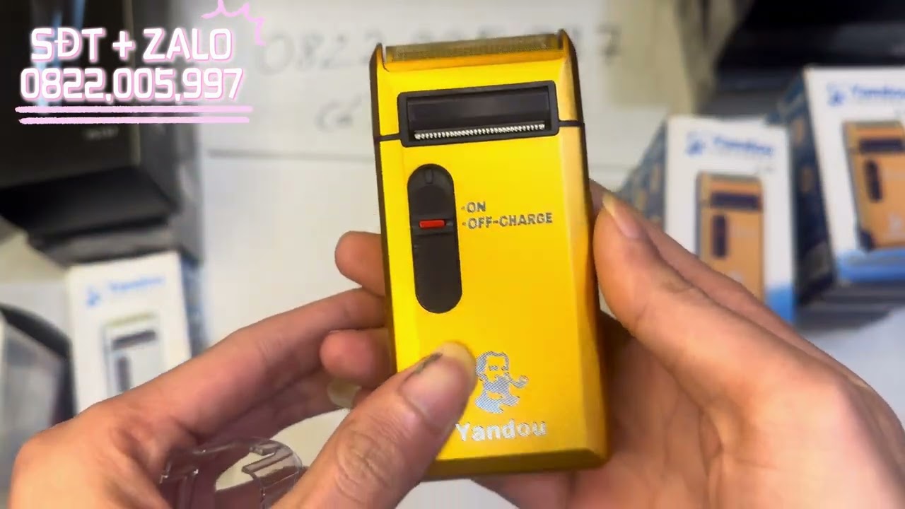 Đừng Mua Máy Cạo Râu Đắt Tiền Nếu Bạn Chưa Biết Đến Yandou SC-W316U!
