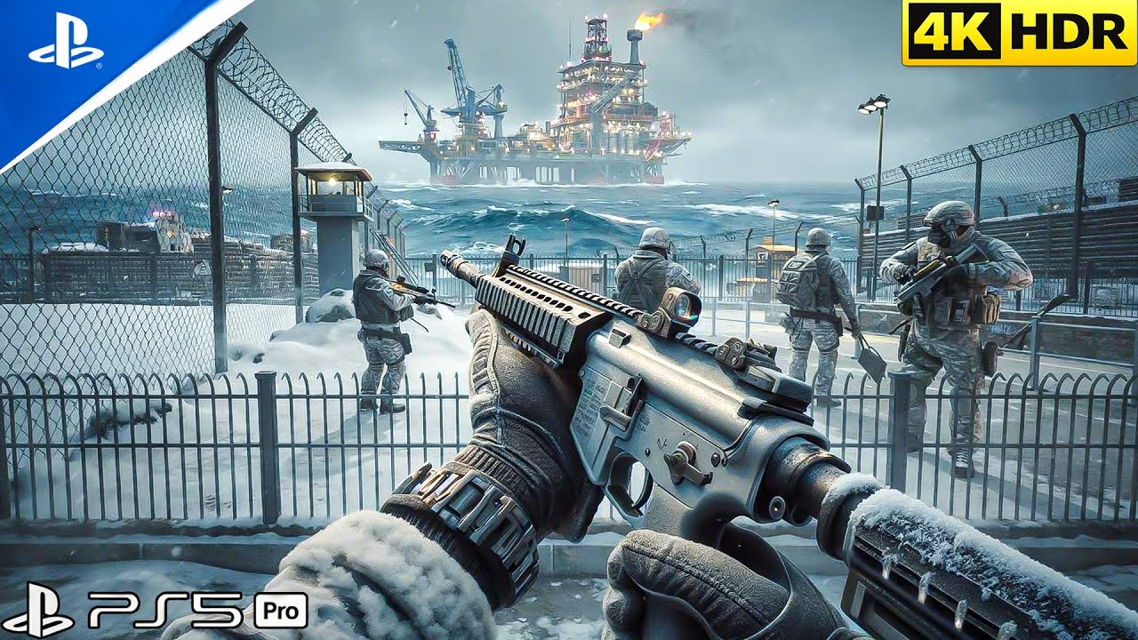 (PS5) Russian Military Base Attack | Realistic ULTRA Graphics Gameplay [4K 60FPS] Call of Duty