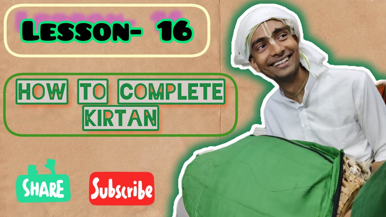 Lesson 16 : End a fast kirtan with grace | तेज़ कीर्तन को कैसे ख़त्म करें | Mridanga with MurliMan