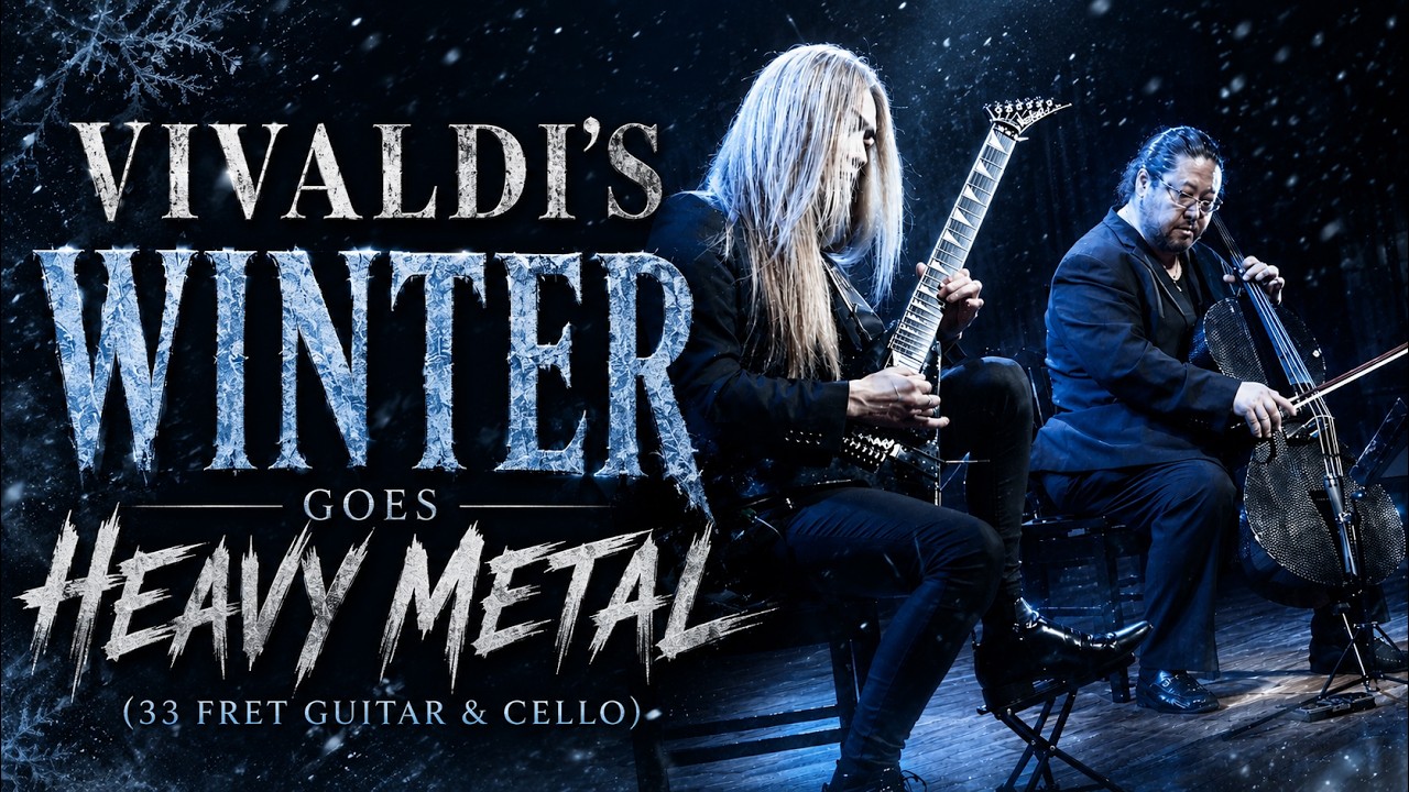 Vivaldi's Winter Goes HEAVY METAL | Ryoji Shinomoto feat. Wataru Mukai