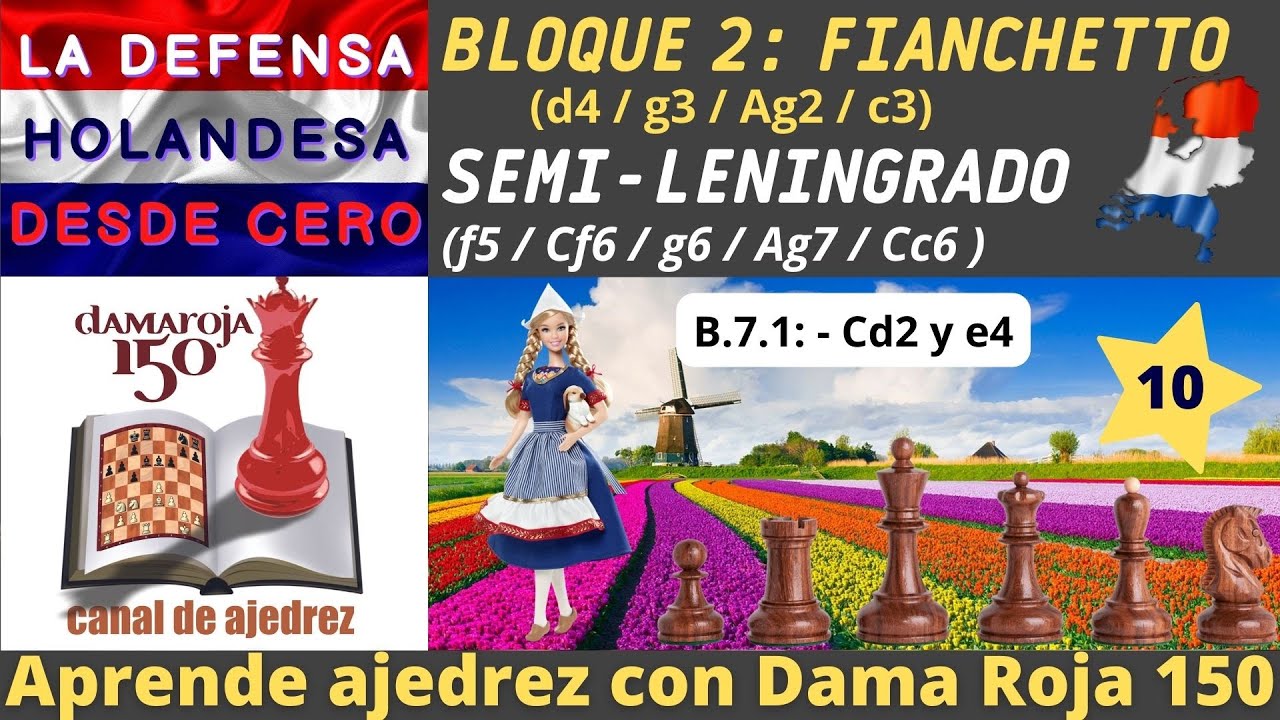 HOL#10 Defensa Holandesa - Semi-Leningrado con e4
