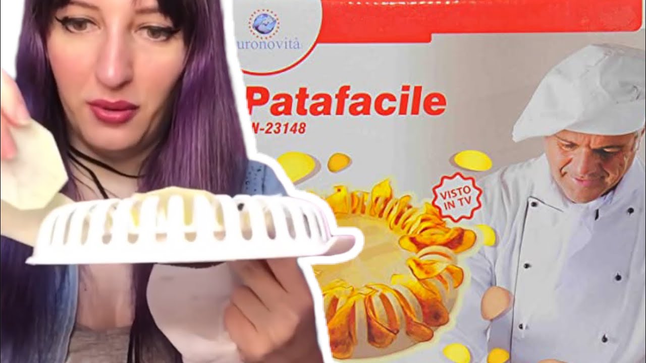 Provo il kit per fare le patatine al microonde #patafacile