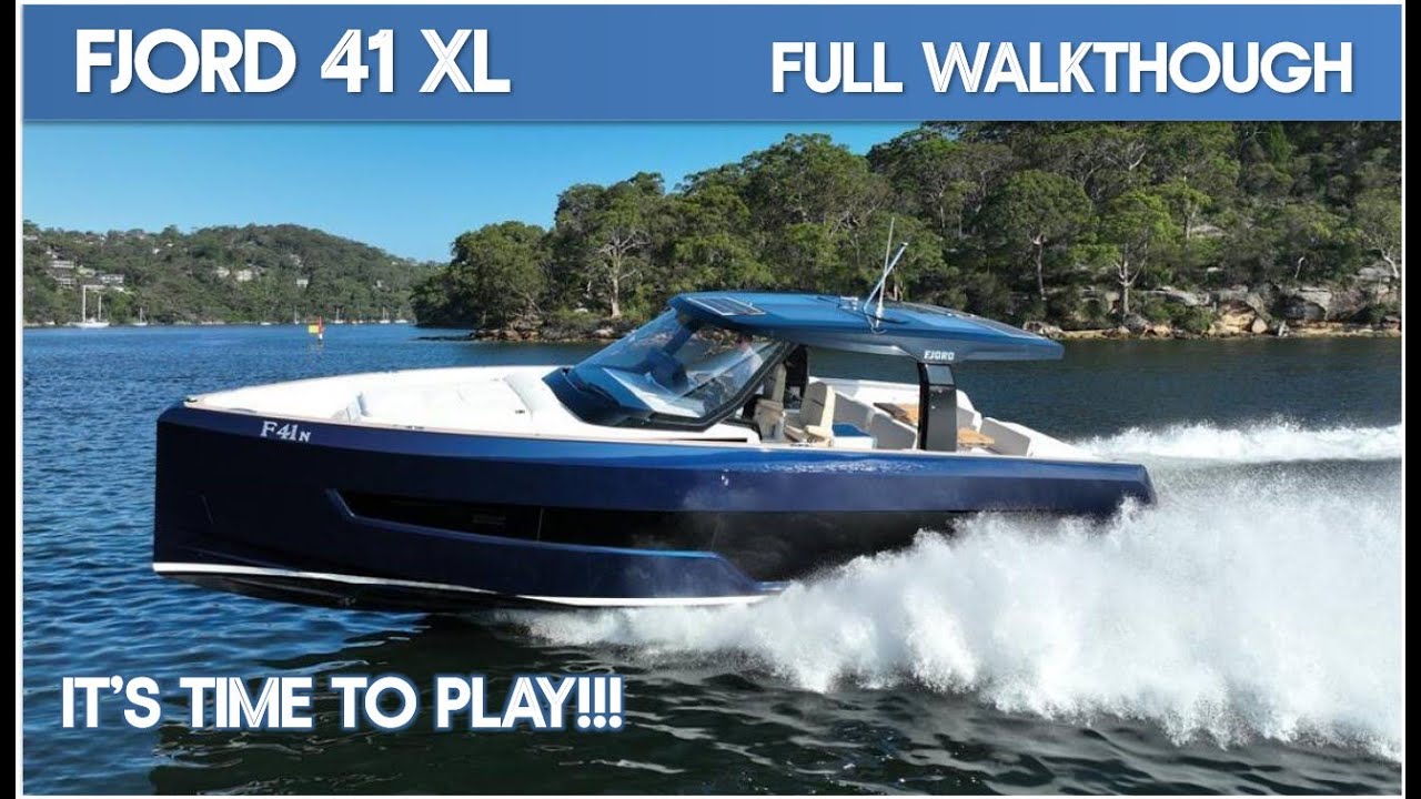 Fjord 41 XL I Full Walkthrough I The Marine Channel
