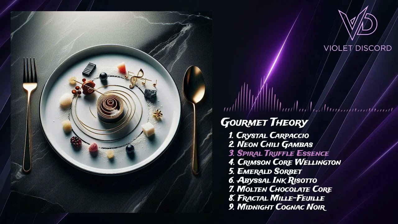 음악으로 표현해보는 파인 다이닝. 퓨전 재즈 연주곡 앨범 - Gourmet Theory (Symphonic Metal Jazz Fusion Instrumental Album)