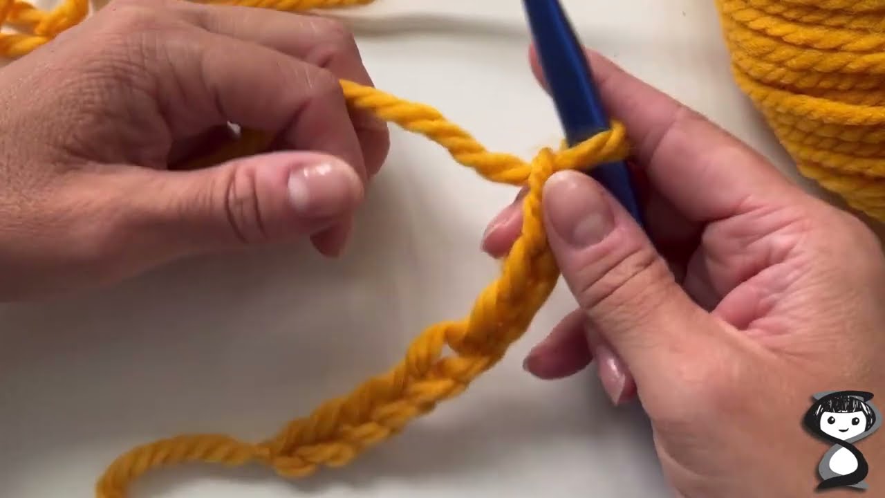 How to create the quadruple treble crochet stitch