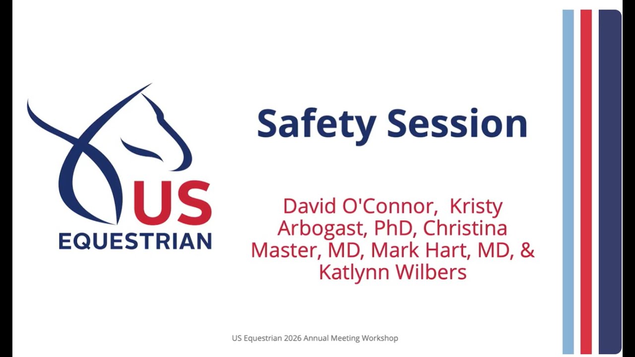 USEF Annual Meeting - Safety Session