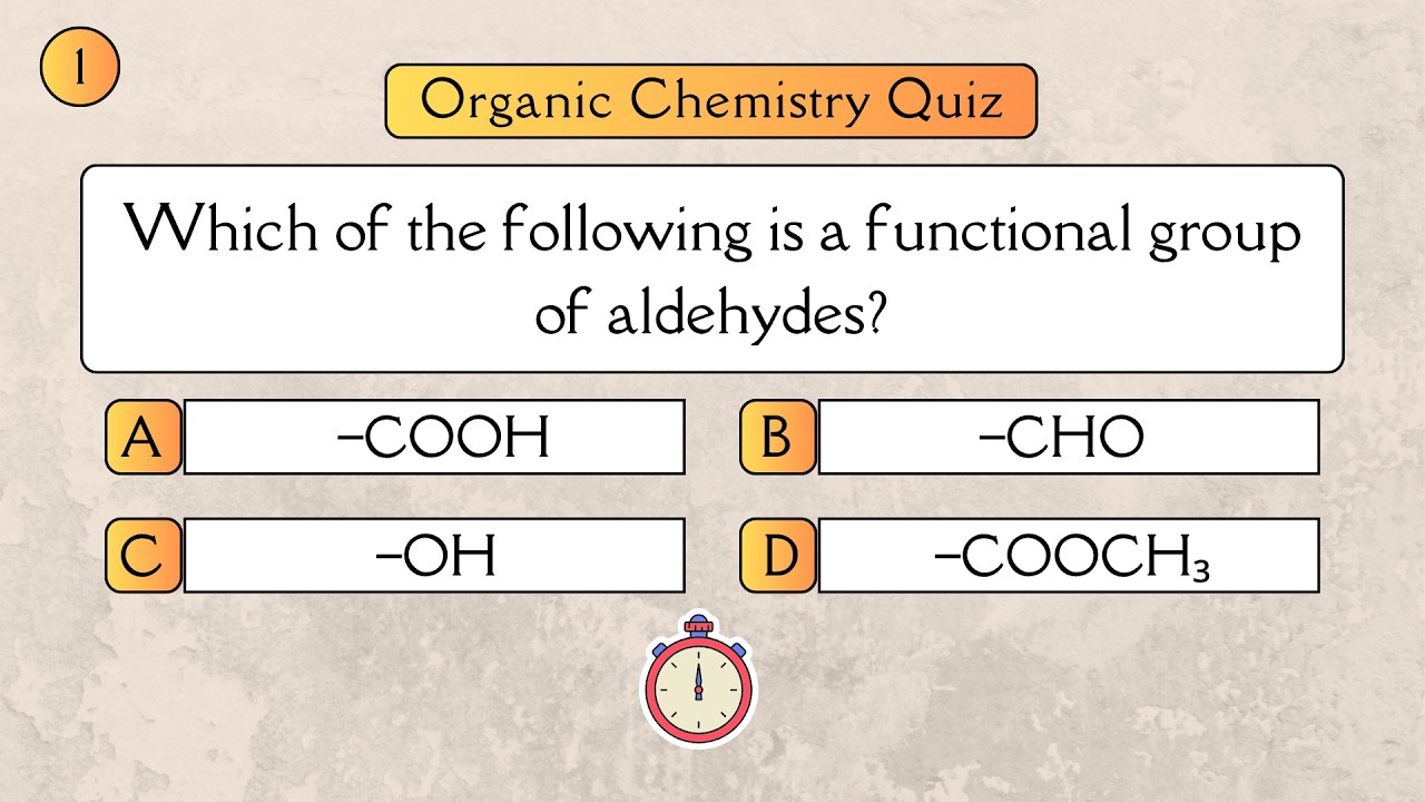 20 Must-Solve Organic Chemistry MCQs with Answers | NEET, IB, AP, A-Level Prep